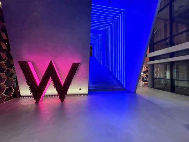 W Hotel, Darling Harbour, Sydney – Foyer Floor W Hotel, Darling Harbour, Sydney - Foyer Floor